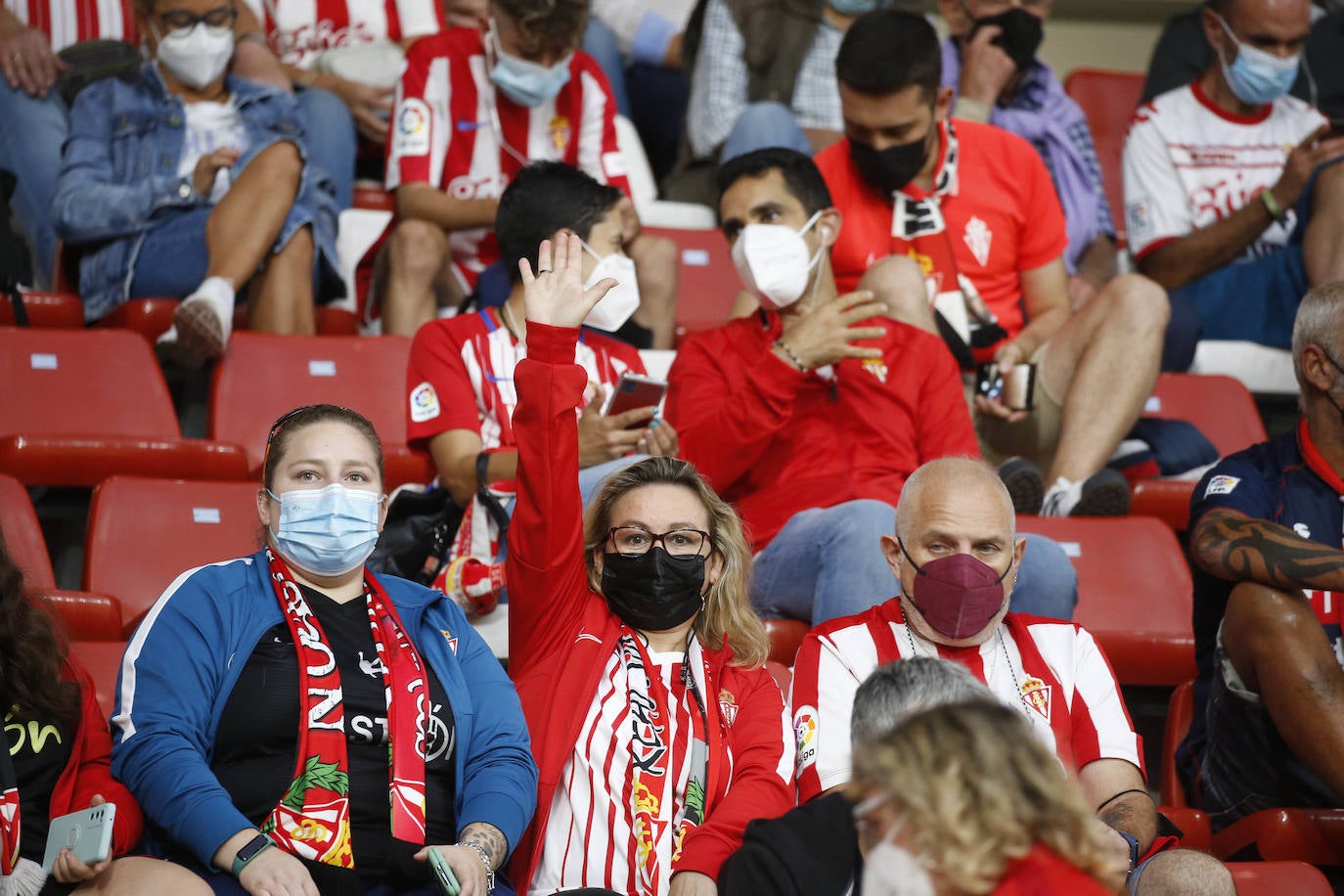 ¿Estuviste en el Sporting - Leganés? ¡Búscate!