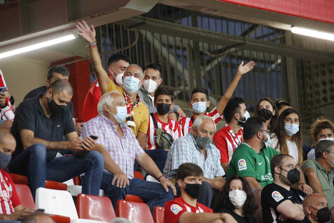 ¿Estuviste en el Sporting - Leganés? ¡Búscate!