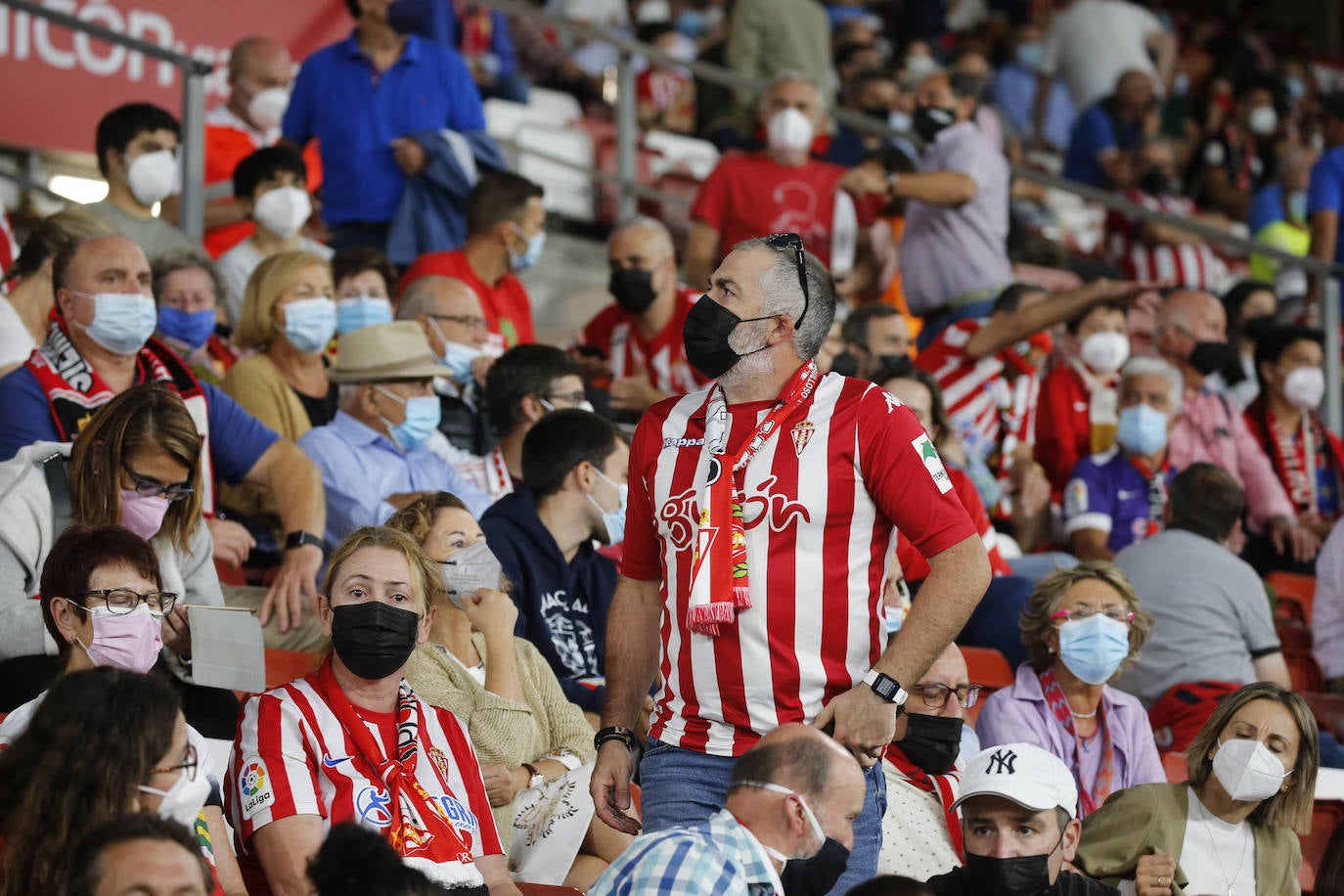 ¿Estuviste en el Sporting - Leganés? ¡Búscate!