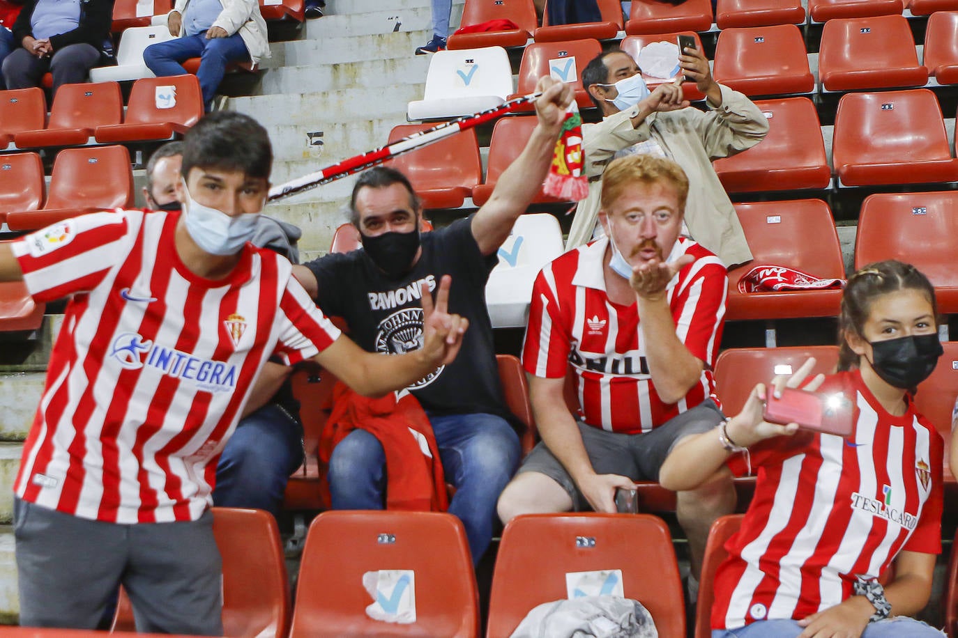 ¿Estuviste en el Sporting - Leganés? ¡Búscate!