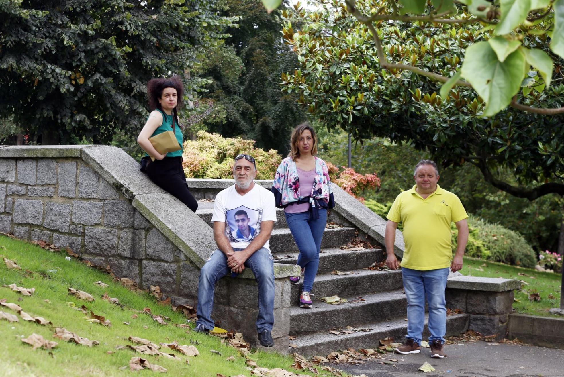 Ana Vega, José Ángel Rodríguez, Alba López y José Antonio Lorenzo.