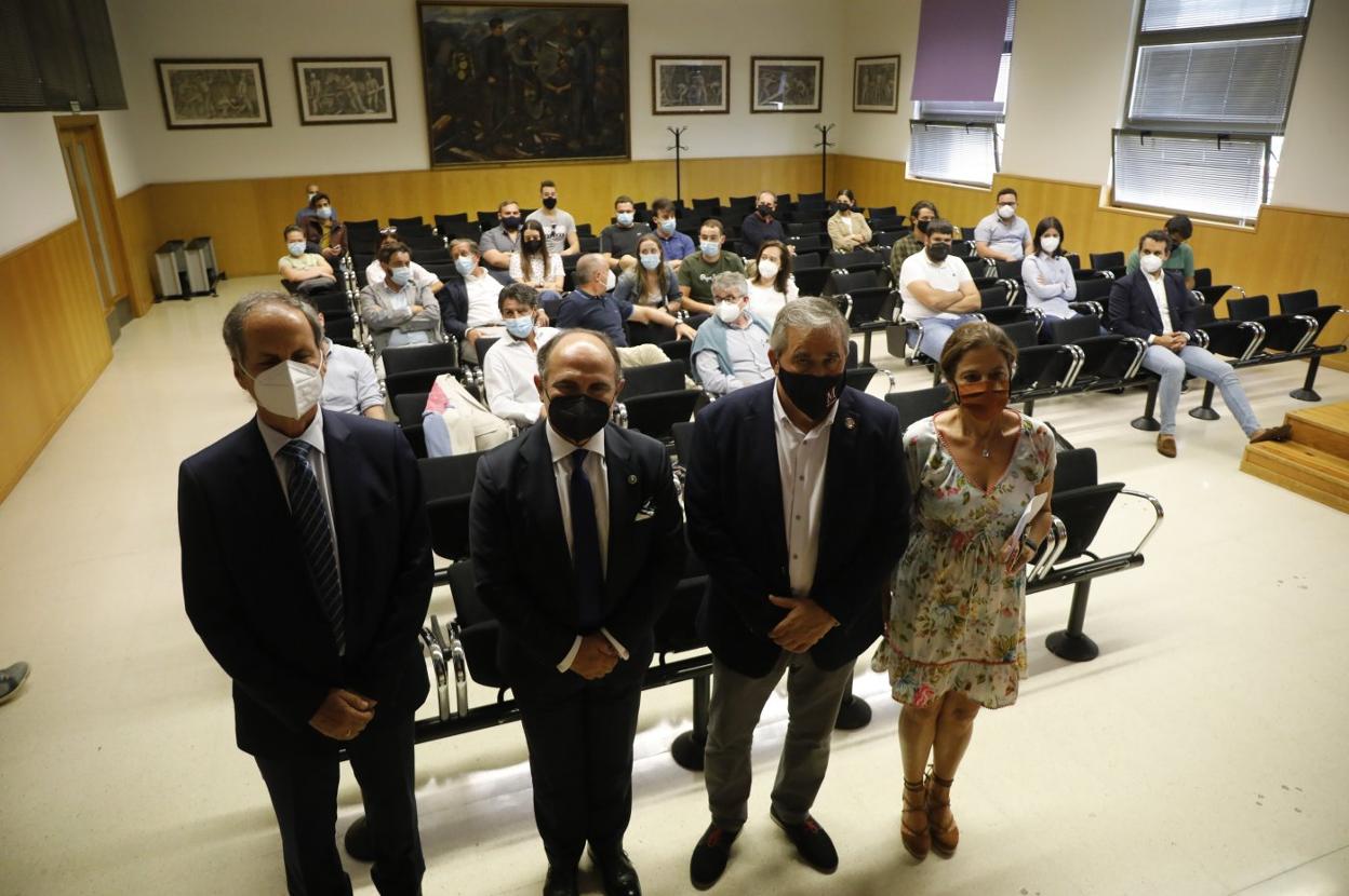 Acto de apertura del Máster en Ingeniería de Caminos, Canales y Puertos en Mieres. 