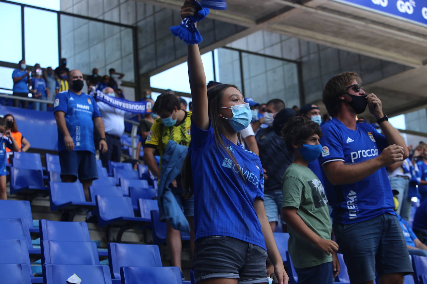Fotos: ¿Estuviste en el Real Oviedo- Cartagena? ¡Búscate!