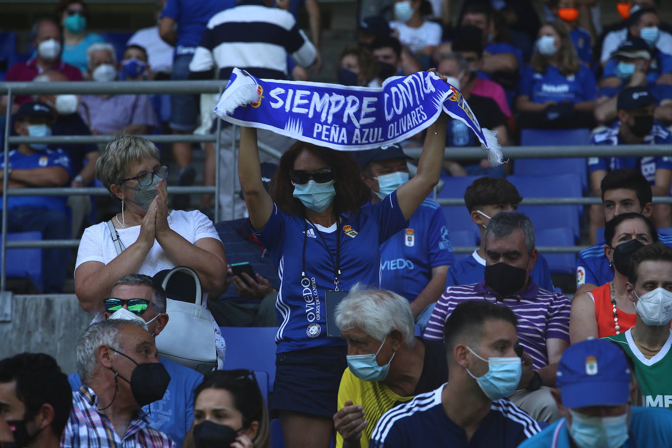 Fotos: ¿Estuviste en el Real Oviedo- Cartagena? ¡Búscate!