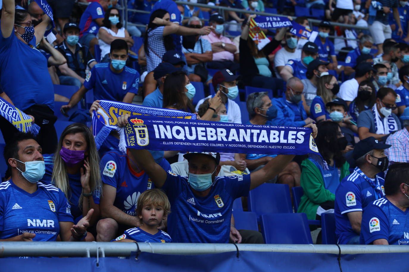 Fotos: ¿Estuviste en el Real Oviedo- Cartagena? ¡Búscate!