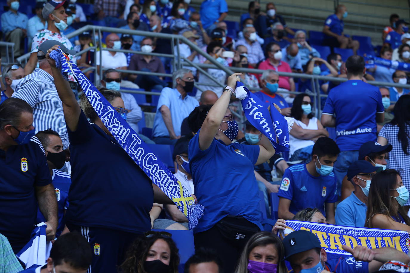 Fotos: ¿Estuviste en el Real Oviedo- Cartagena? ¡Búscate!