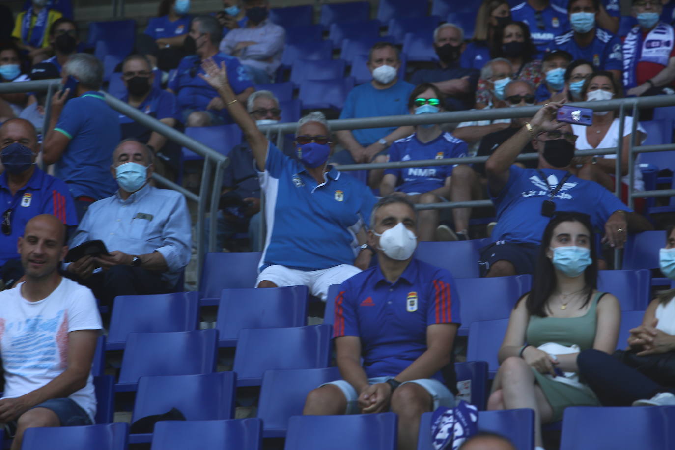 Fotos: ¿Estuviste en el Real Oviedo- Cartagena? ¡Búscate!