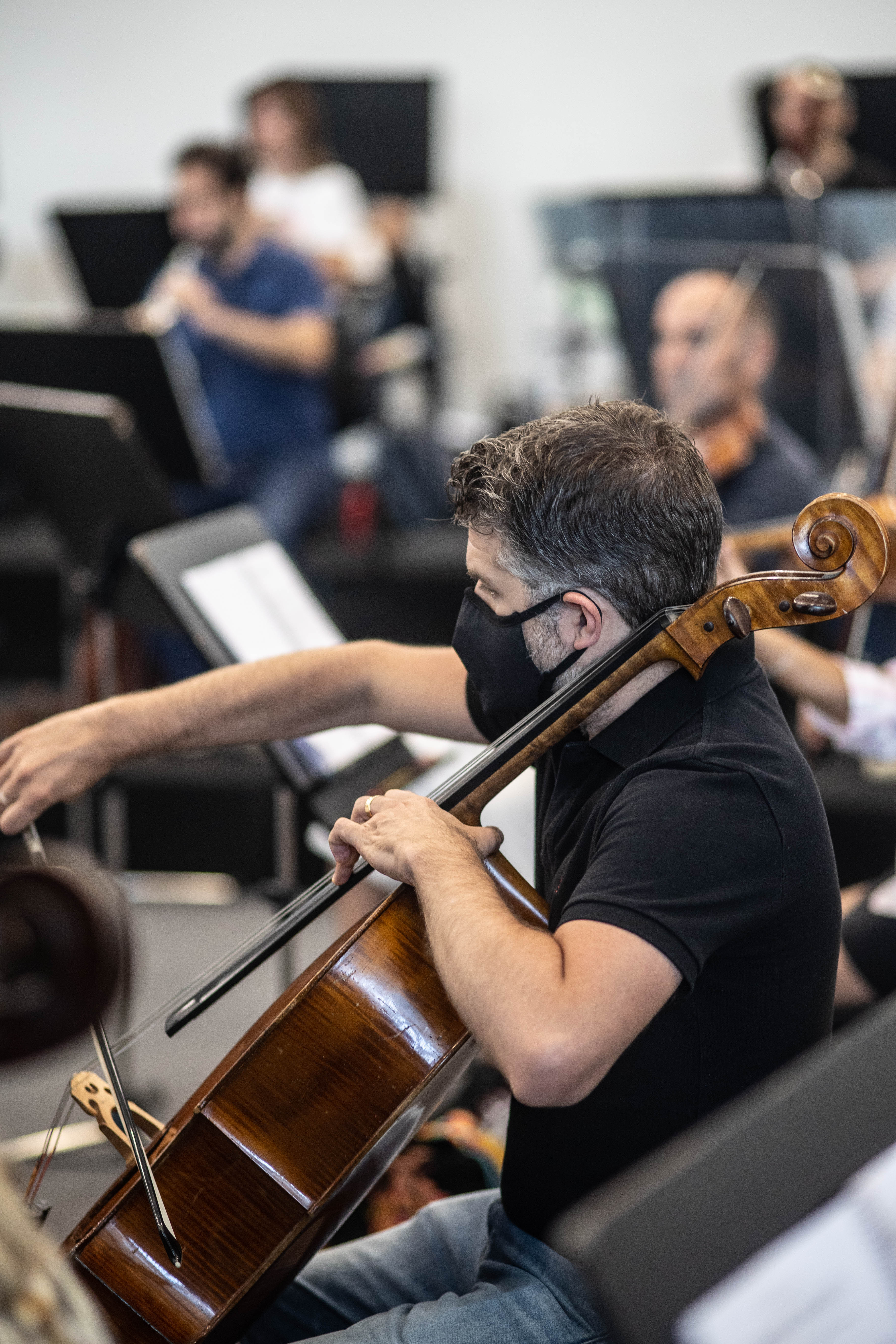 Presentación en el Calatrava de la Gala Lírica de Grandes Tenores BAG (Bros-Anduaga-Gandía) con la orquesta Oviedo Filarmonía, que tendrá lugar este jueves, 16 de septiembre.