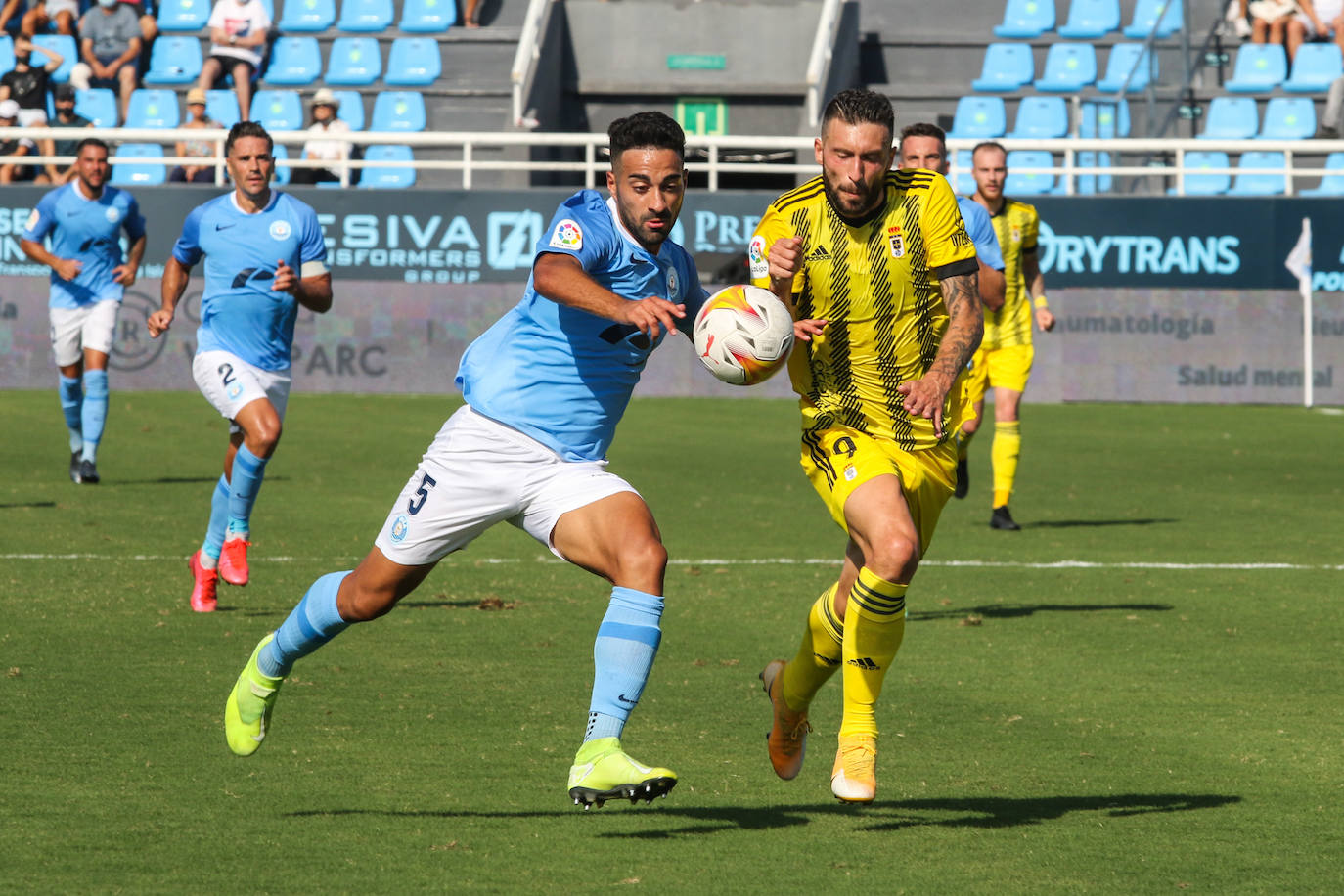 Los azules se llevan un punto del estadio Can Misses 