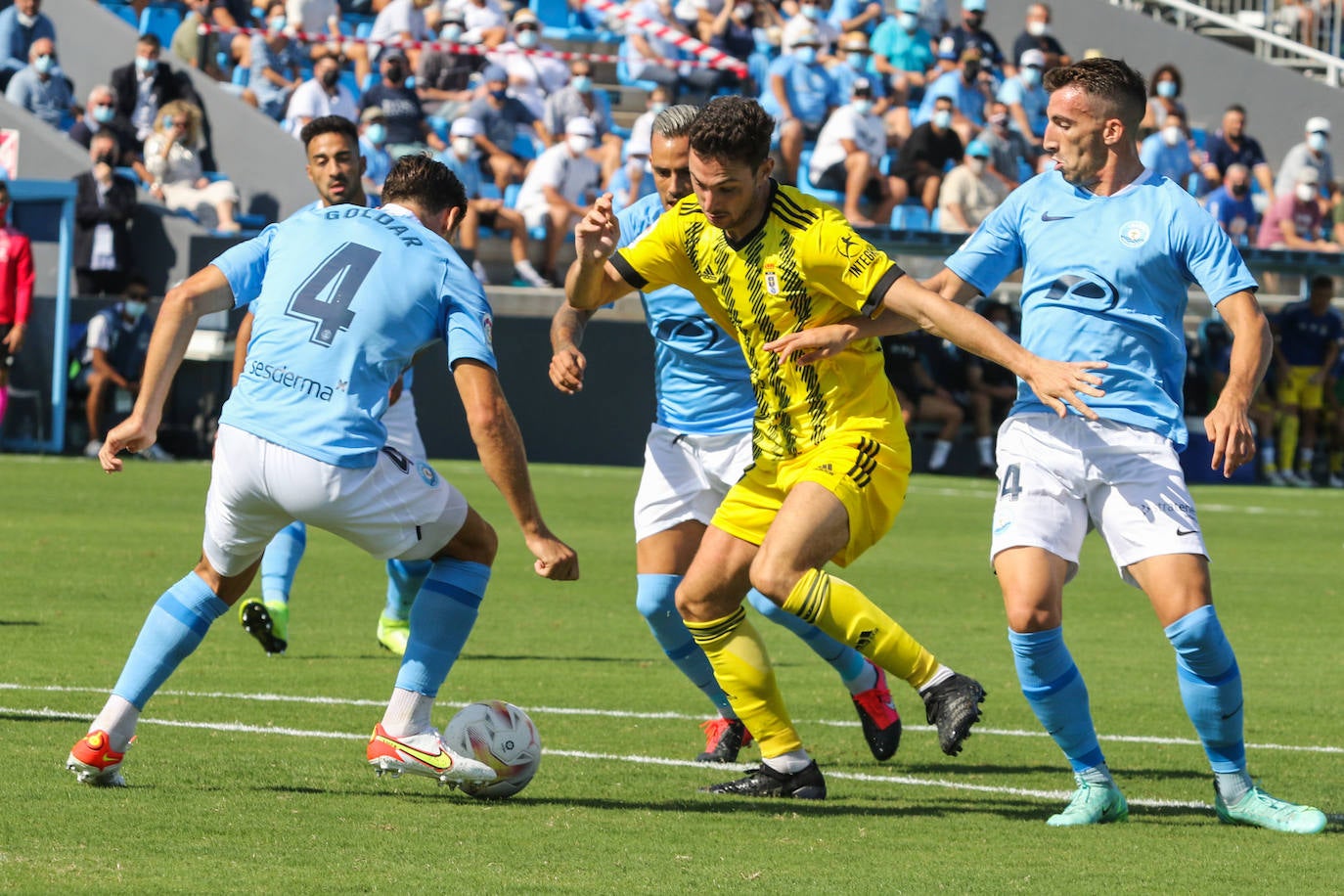 Los azules se llevan un punto del estadio Can Misses 