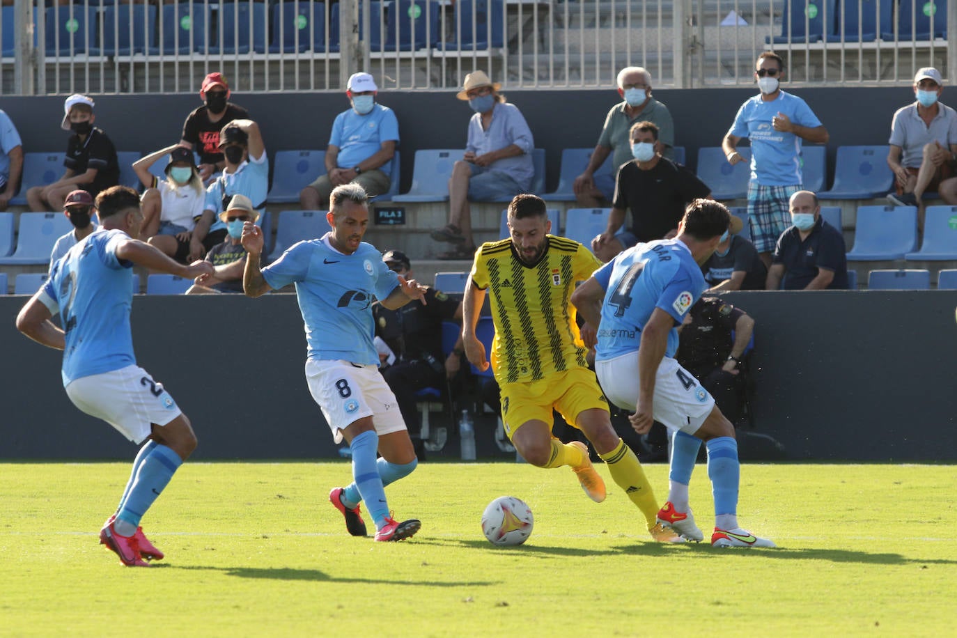 Los azules se llevan un punto del estadio Can Misses 