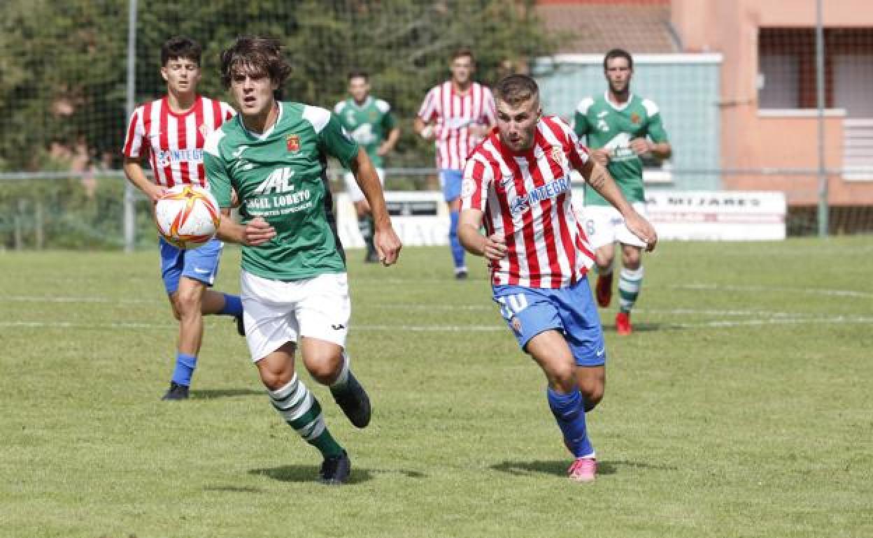 El Llanes rompe el ritmo victorioso del Sporting B (2-1)