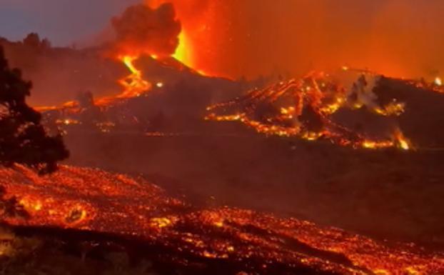 Vídeo | La devastación que deja el volcán de La Palma