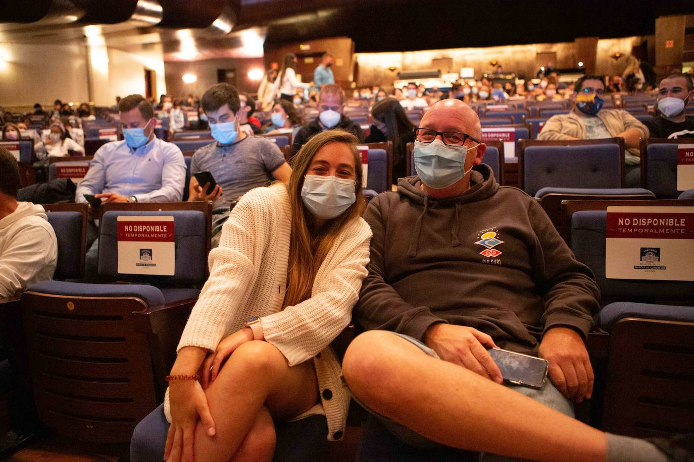 La artista malagueña colgó el cartel de completo en el Auditorio, iluminando la víspera de San Mateo.