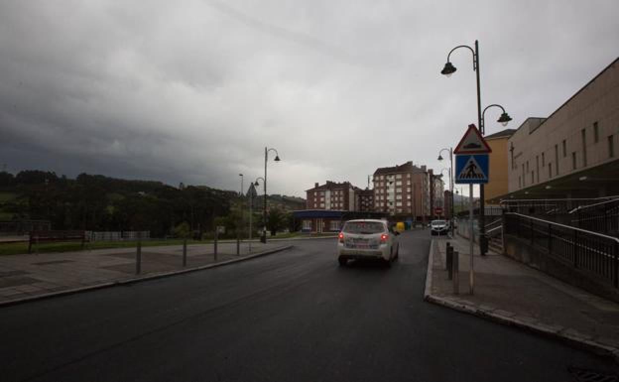 Calle de Hernán Cortés en La Luz, en una imagen de archivo. 