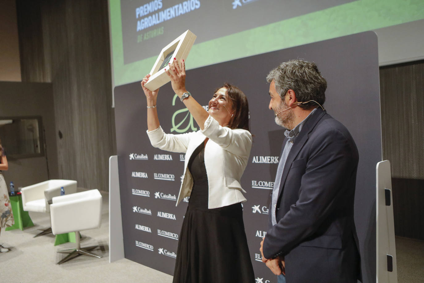 Cafento, Los Caserinos, Monteverde y Astursabor han recibido los I Premios Agroalimentarios de Asturias que conceden EL COMERCIO y la Cámara de Comercio de Gijón, con el patrocinio de CaixaBank y Alimerka.