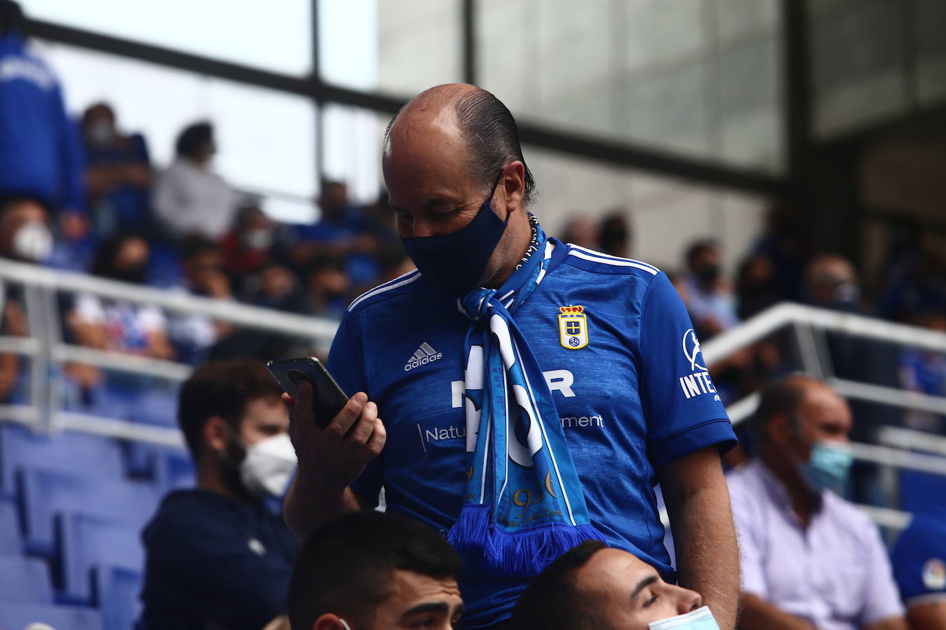 Fotos: ¿Estuviste en el Real Oviedo-Girona? ¡Búscate!