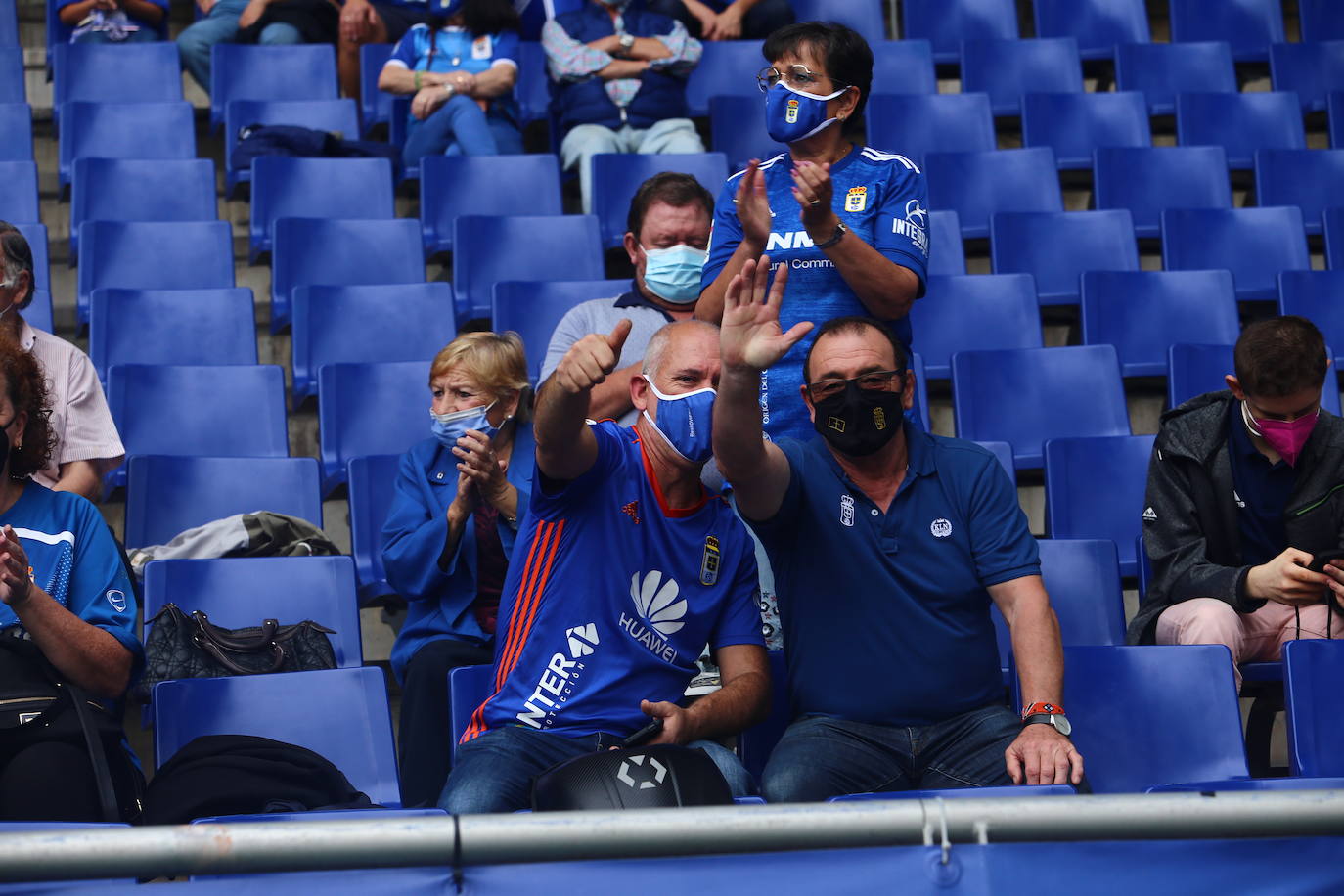 Fotos: ¿Estuviste en el Real Oviedo-Girona? ¡Búscate!