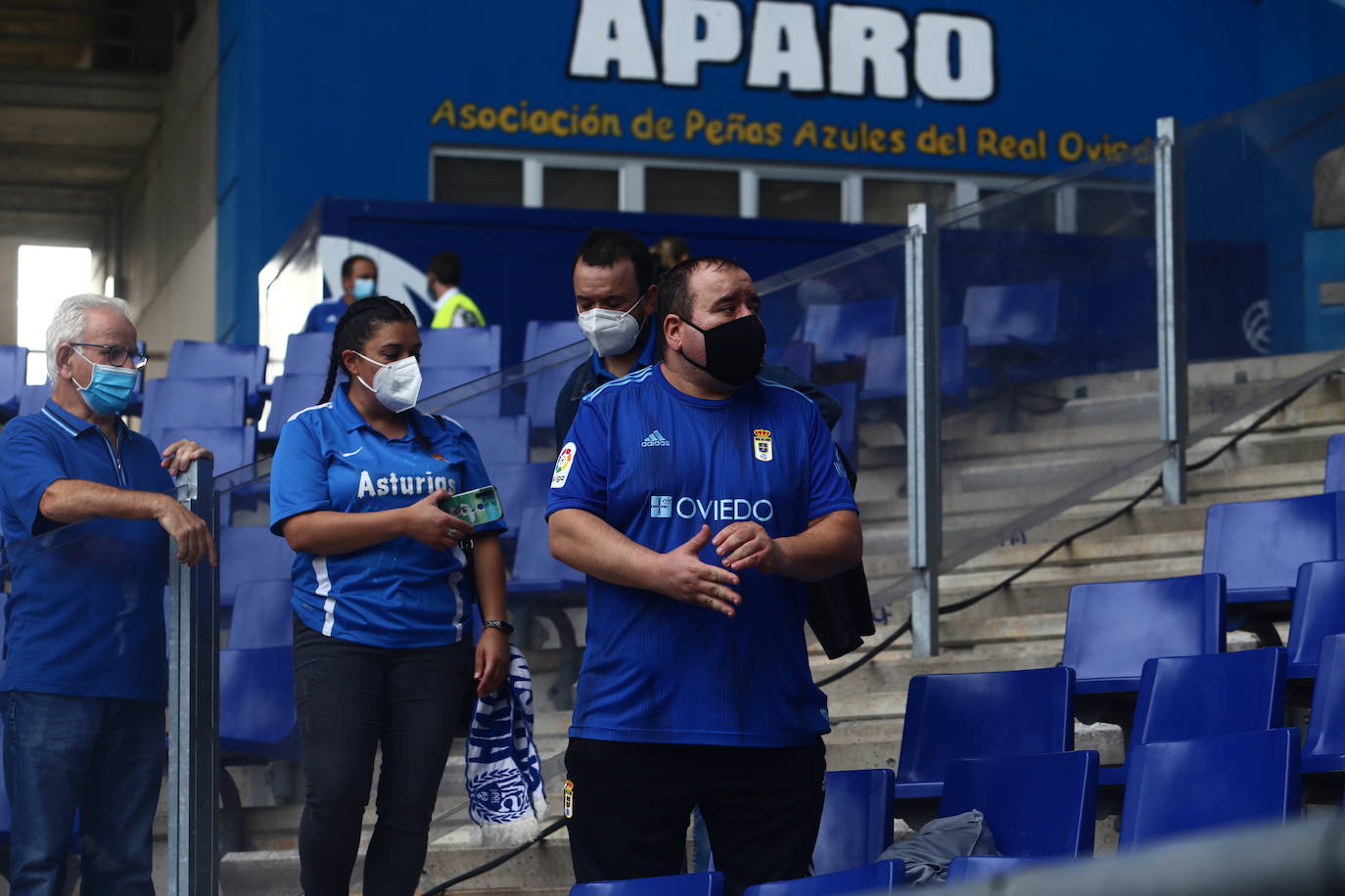 Fotos: ¿Estuviste en el Real Oviedo-Girona? ¡Búscate!