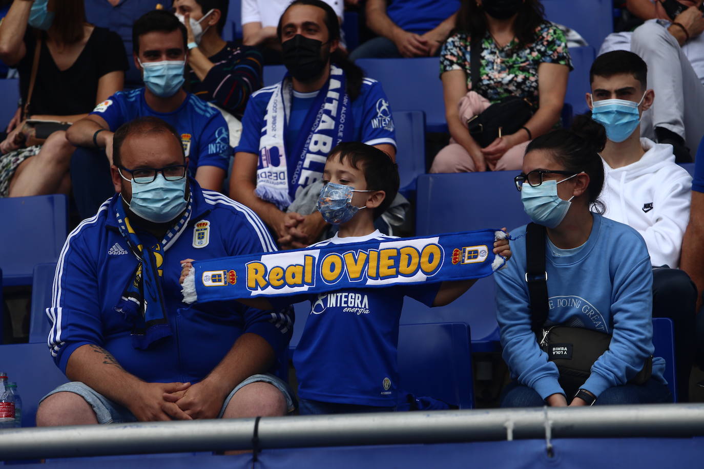Fotos: ¿Estuviste en el Real Oviedo-Girona? ¡Búscate!