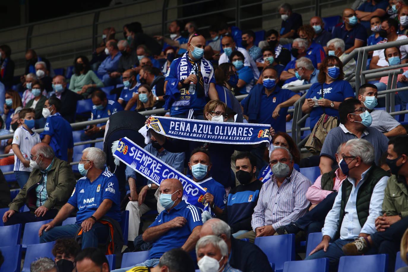 Fotos: ¿Estuviste en el Real Oviedo-Girona? ¡Búscate!