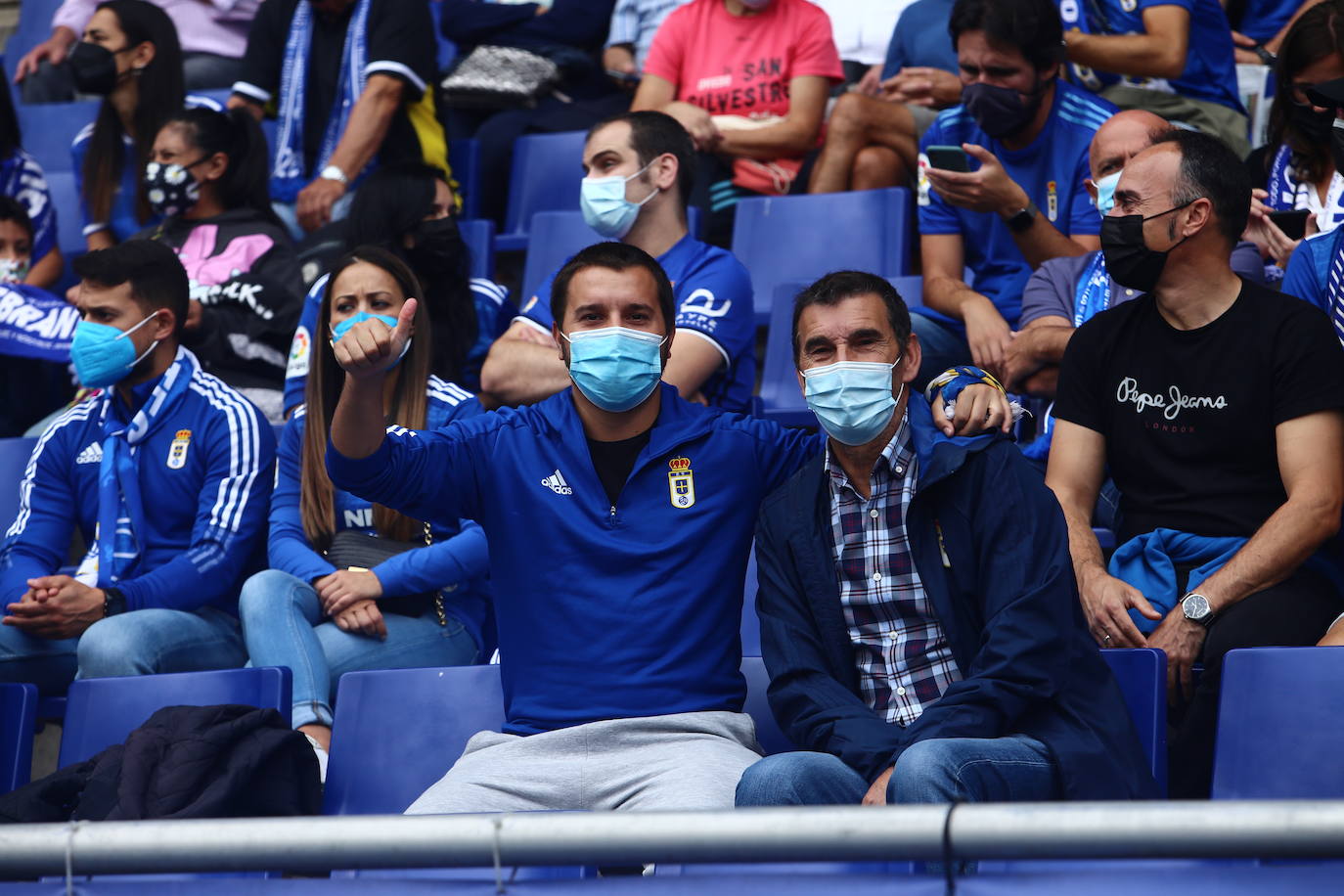 Fotos: ¿Estuviste en el Real Oviedo-Girona? ¡Búscate!