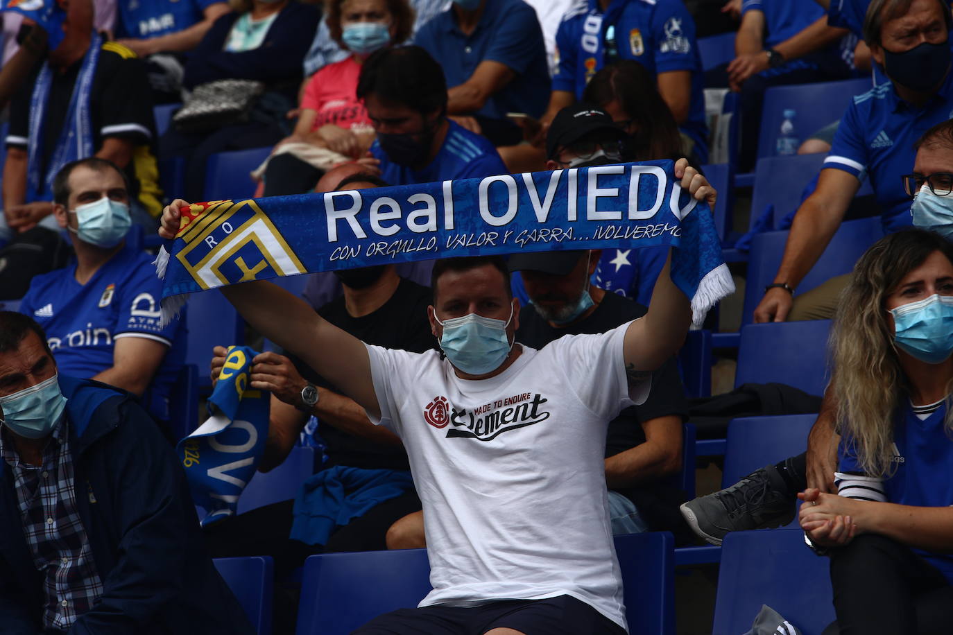 Fotos: ¿Estuviste en el Real Oviedo-Girona? ¡Búscate!