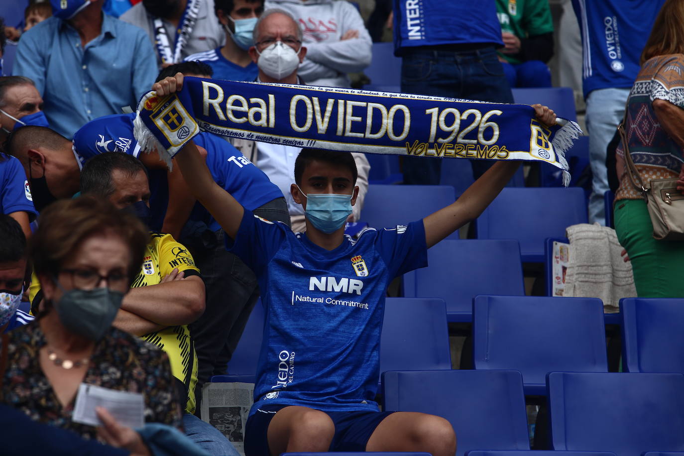 Fotos: ¿Estuviste en el Real Oviedo-Girona? ¡Búscate!