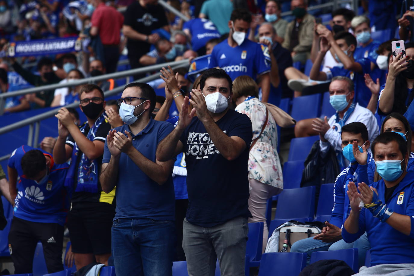 Fotos: ¿Estuviste en el Real Oviedo-Girona? ¡Búscate!