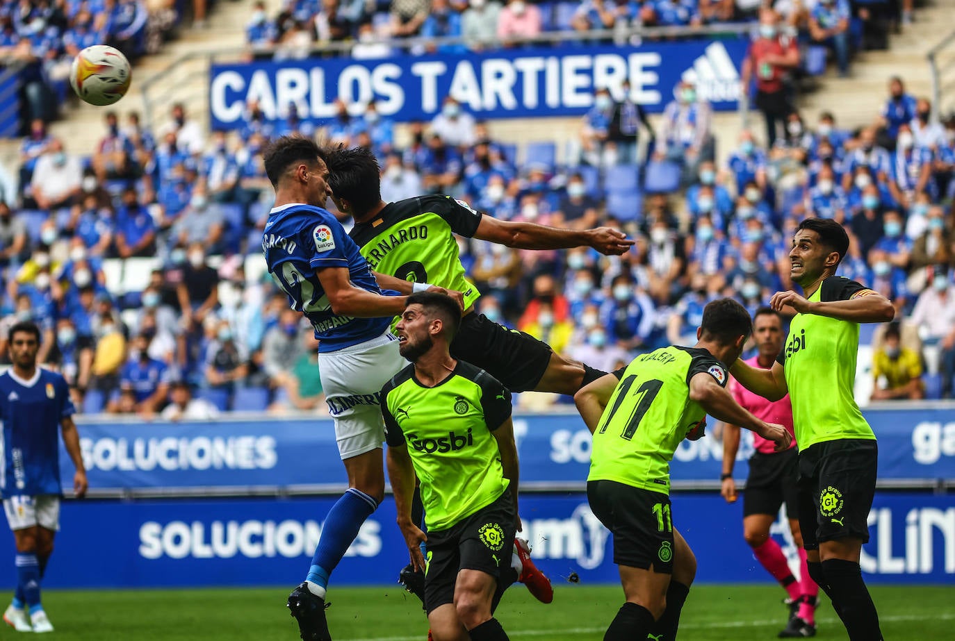 Fotos: Las mejores imágenes del Real Oviedo - Girona