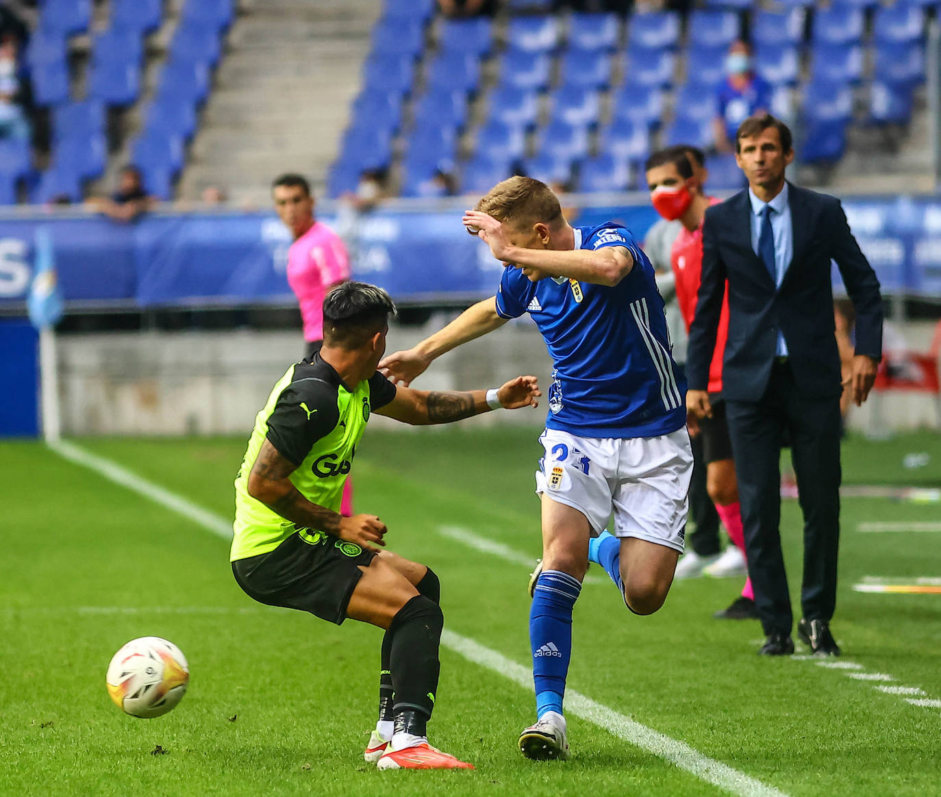 Fotos: Las mejores imágenes del Real Oviedo - Girona