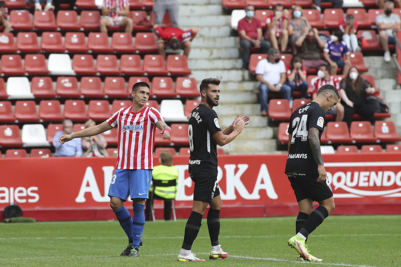 Fotos: Las mejores imágenes del Sporting - Málaga