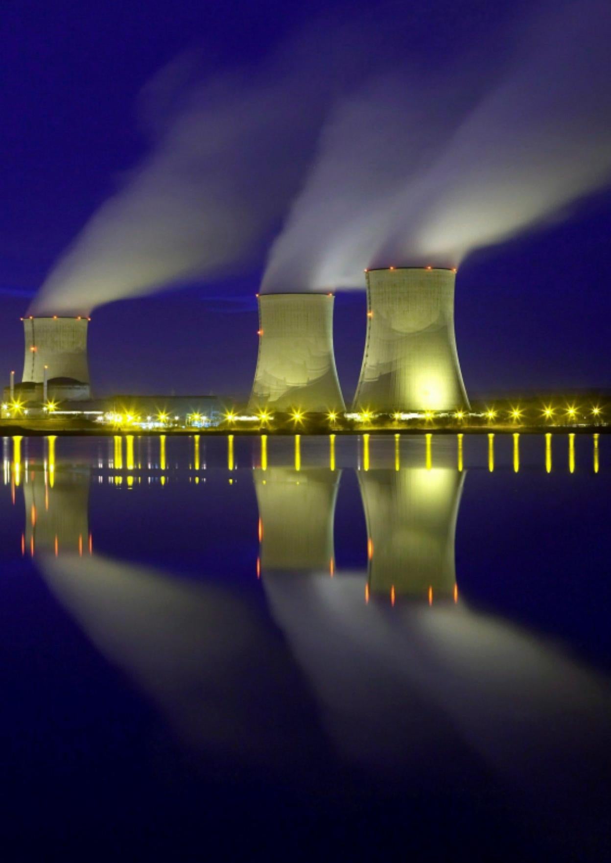 Central nuclear de Cattenom, al este de Francia. 