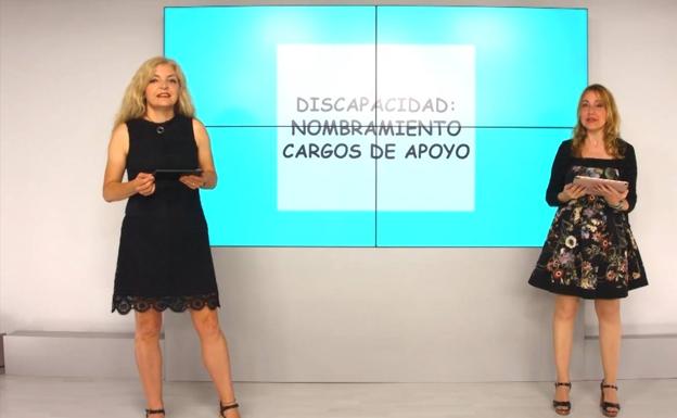 Cargos de apoyo en la discapacidad.