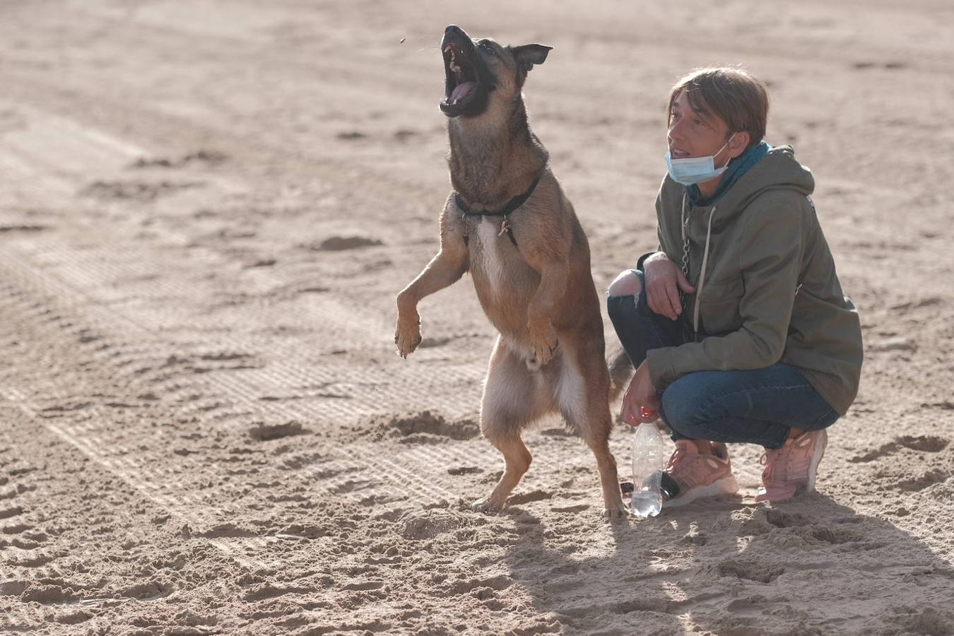 Como todos los años, el primer día de octubre, finalizada la temporada oficial de baños, decenas de perros disfrutaron del reencuentro con la playa de San Lorenzo. El retorno de los chapoteos por la orilla y las carreras detrás de las pelotas por la arena de los animales coincidió además con al tregua del buen tiempo durante las primeras horas. 