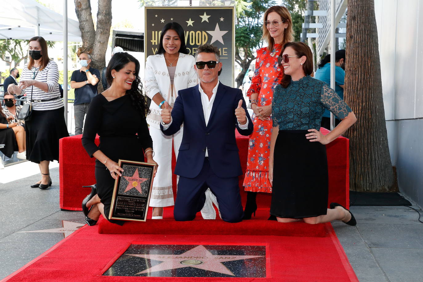 Fotos: Alejandro Sanz ya tiene su estrella en el Paseo de la Fama