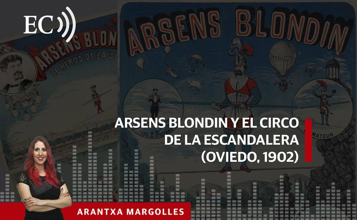 Podcast: Arsens Blondin y el circo de la Escandalera (Oviedo, 1902)