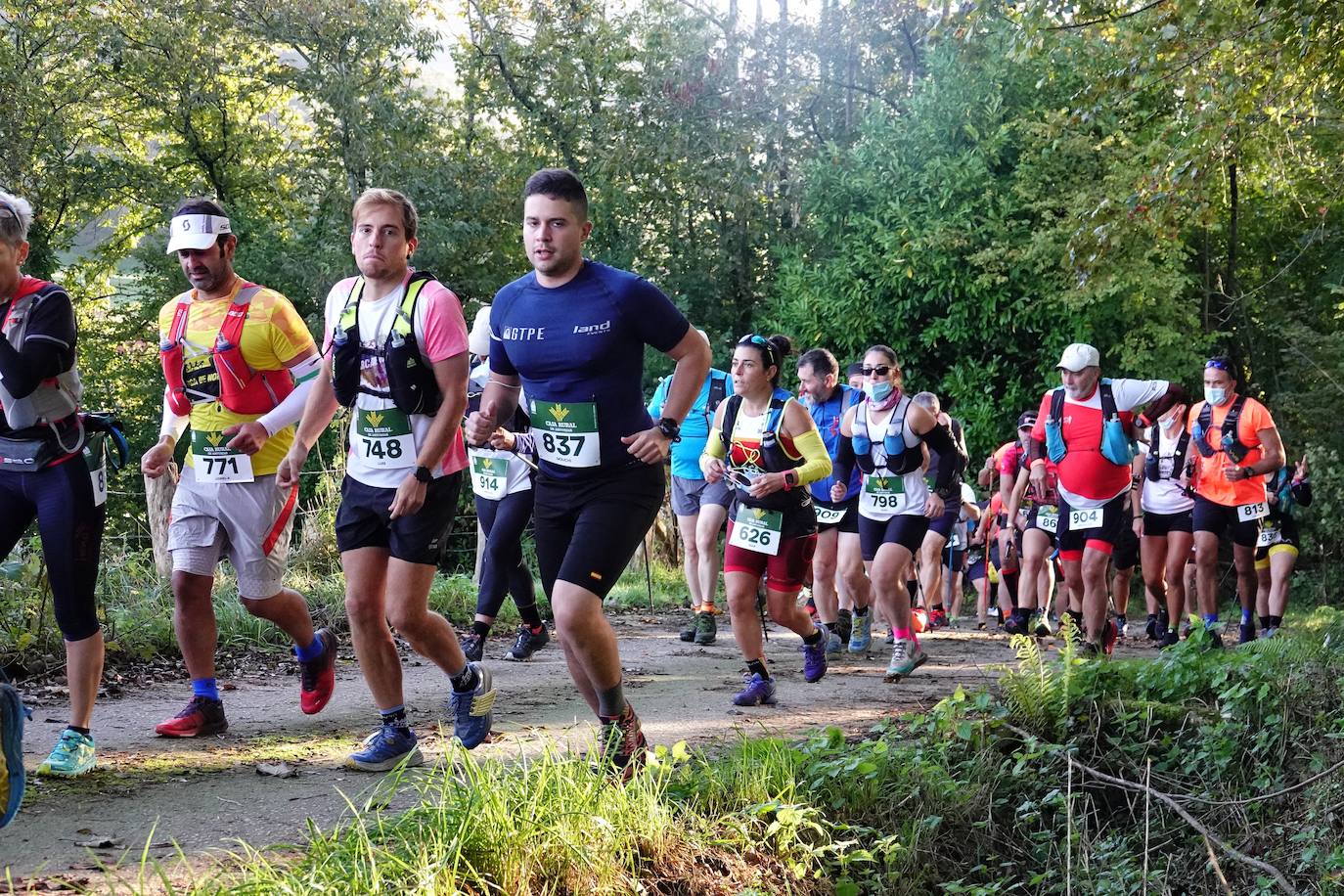 Mil trescientos corredores toman parte en las cuatro carreras