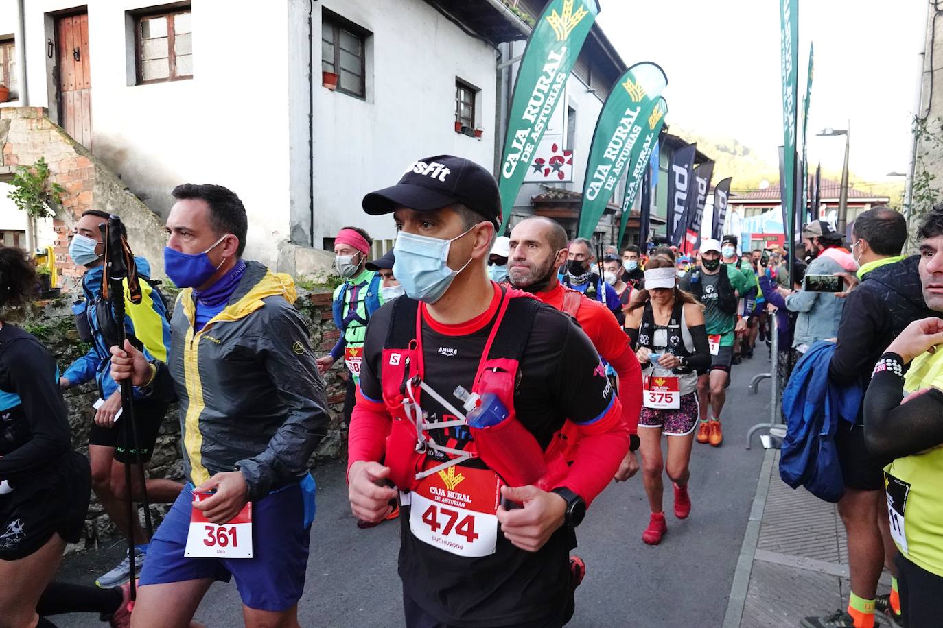 Mil trescientos corredores toman parte en las cuatro carreras