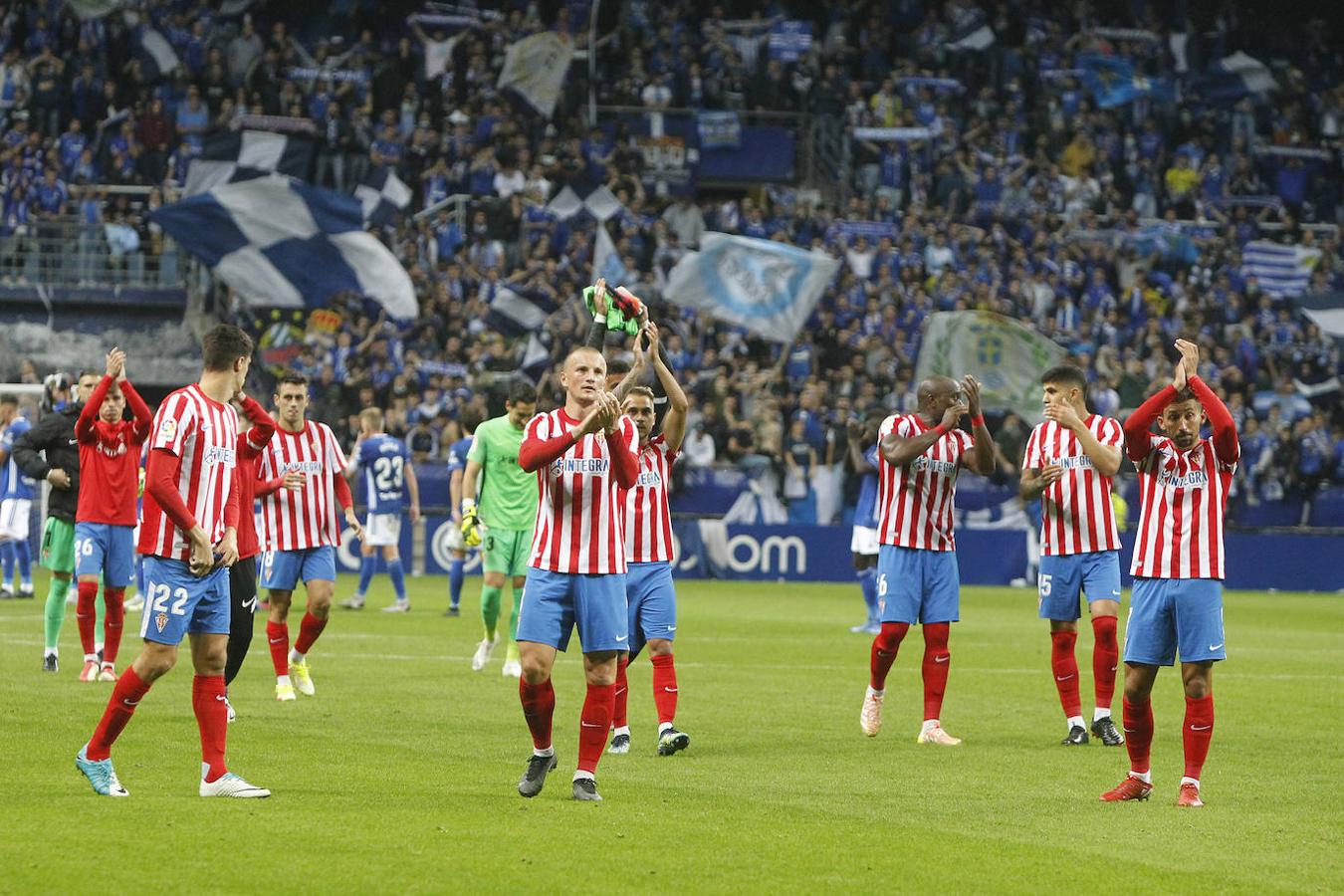 Oviedo y Sporting firman un empate con los goles de Lucas y Djuka. 