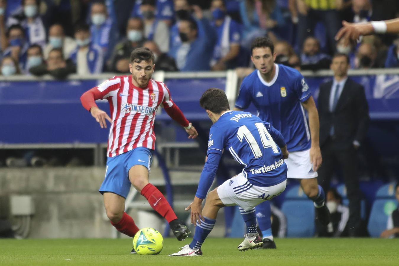 Oviedo y Sporting firman un empate con los goles de Lucas y Djuka. 