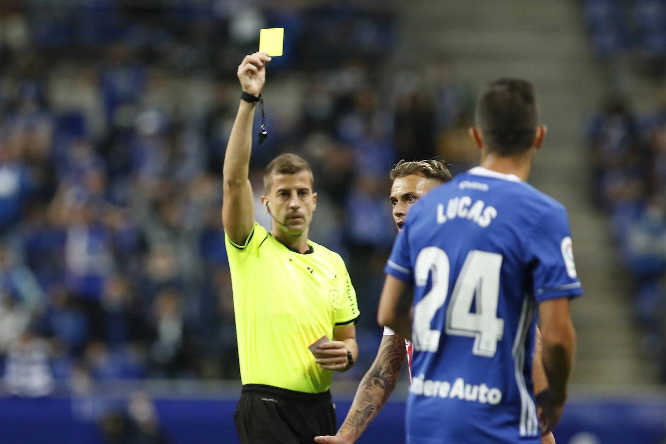 Oviedo y Sporting firman un empate con los goles de Lucas y Djuka. 