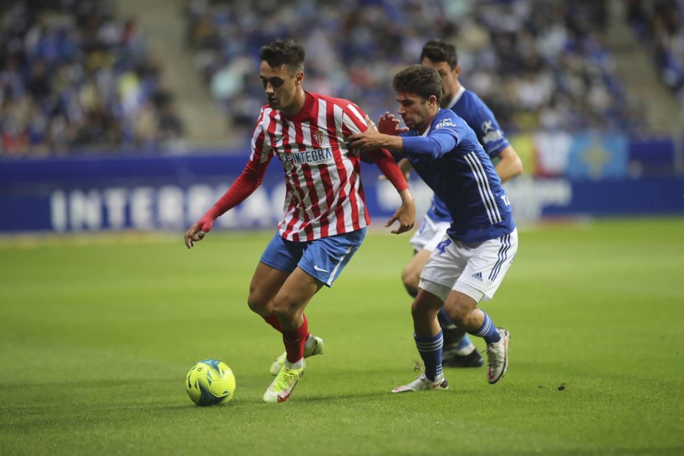 Oviedo y Sporting firman un empate con los goles de Lucas y Djuka. 