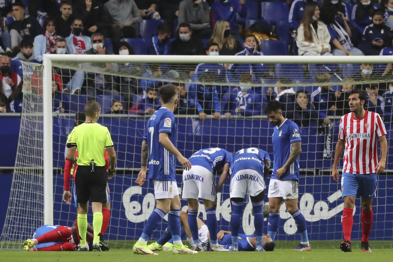 Oviedo y Sporting firman un empate con los goles de Lucas y Djuka. 