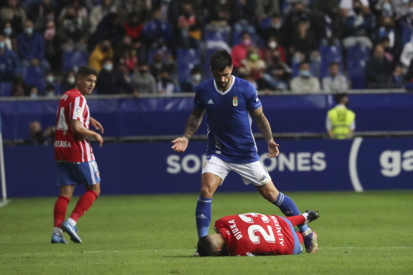 Oviedo y Sporting firman un empate con los goles de Lucas y Djuka. 