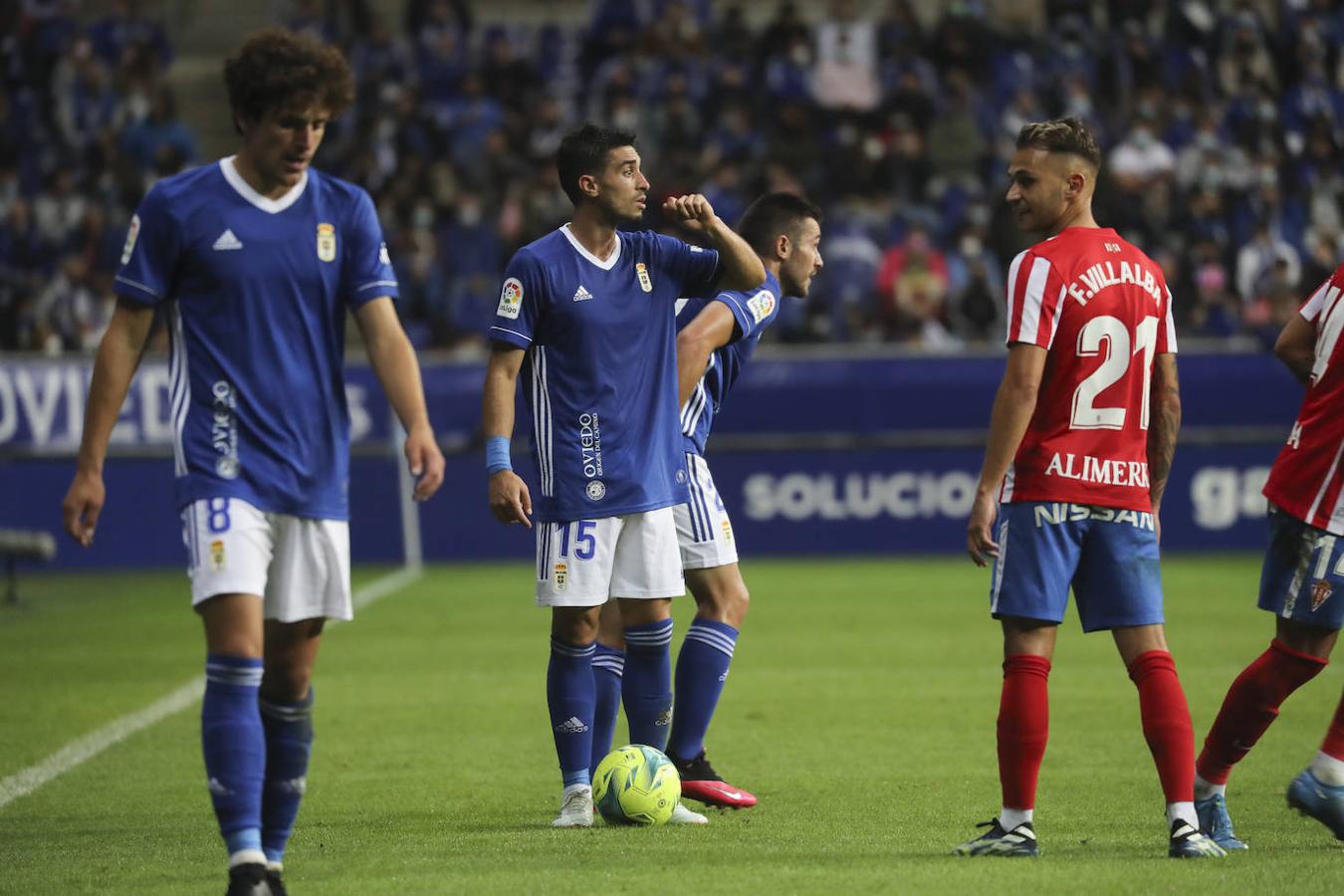 Oviedo y Sporting firman un empate con los goles de Lucas y Djuka. 