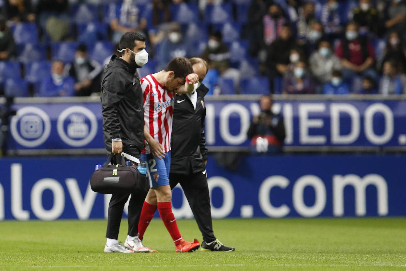 Oviedo y Sporting firman un empate con los goles de Lucas y Djuka. 