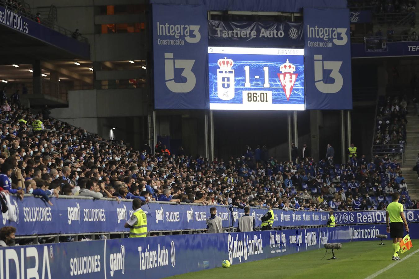 Oviedo y Sporting firman un empate con los goles de Lucas y Djuka. 