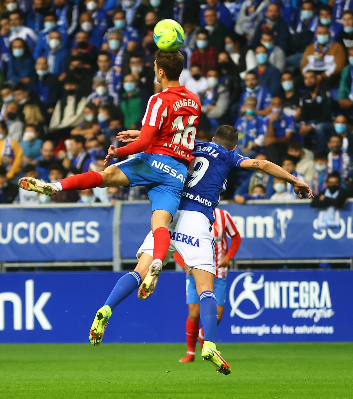 Oviedo y Sporting firman un empate con los goles de Lucas y Djuka. 