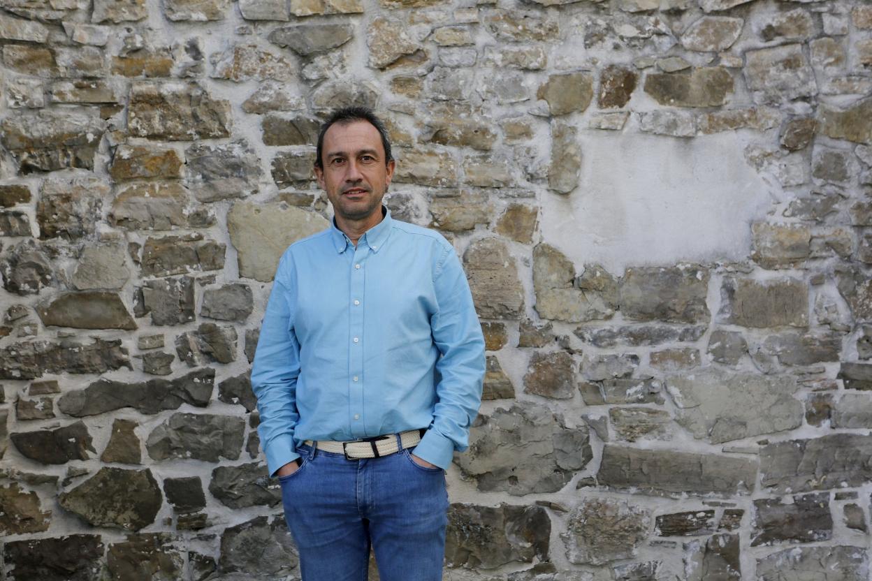 El coordinador general de IU en Asturias, Ovidio Zapico. 